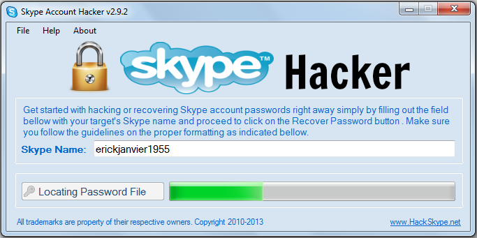 skype account hack
